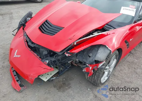 2016 Chevrolet Corvette Stingray z USA, uszkodzony, nr VIN 1G1YB3D71G5123169